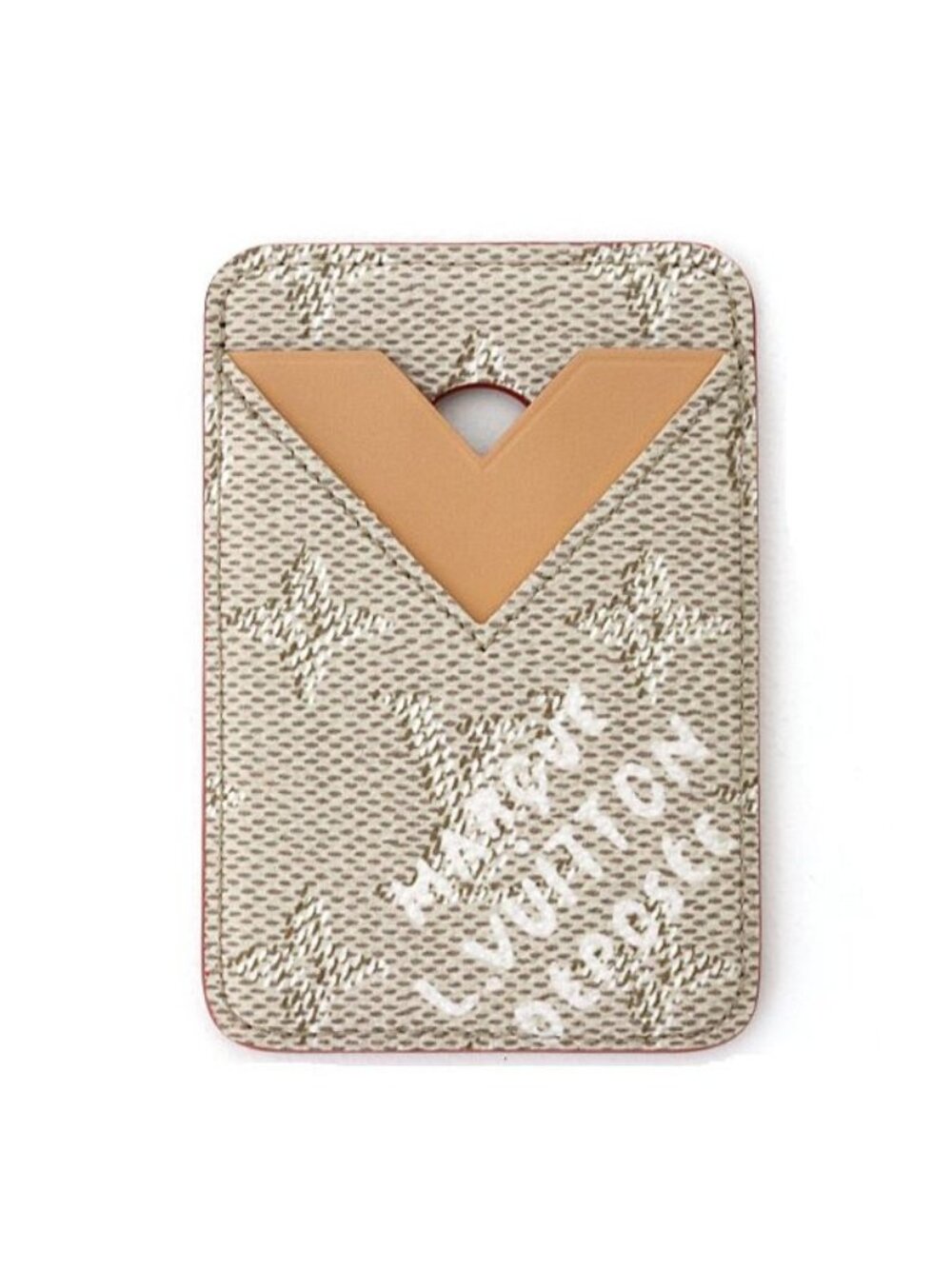 Louis Vuitton Card Case Magnet Monogram Heritage Linen